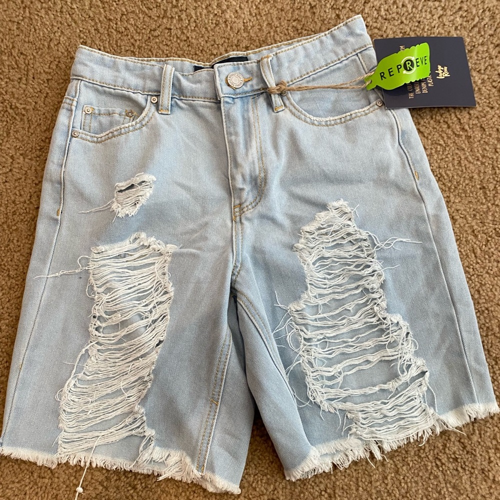 Indigo Rein Mom Shorts